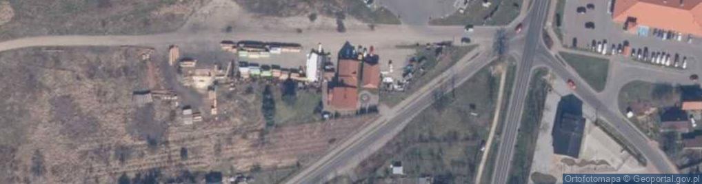 Zdjęcie satelitarne Małgorzata Wontka Hurtownia Materiałów Budowlanych Dom