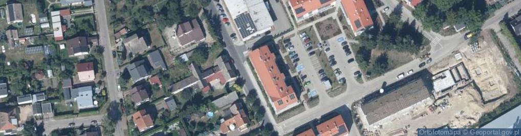 Zdjęcie satelitarne Małgorzata Woźna Firma Samochodowa