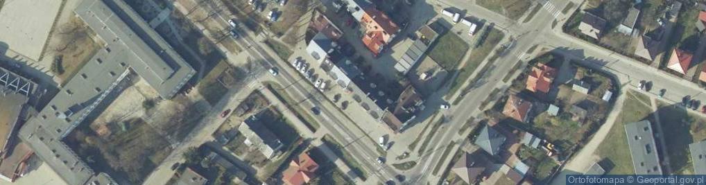 Zdjęcie satelitarne Małgorzata Zabielska Firma Handlowo Usługowa