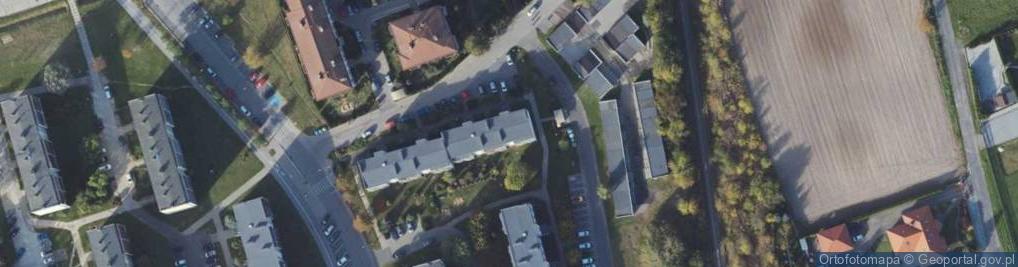 Zdjęcie satelitarne Malina