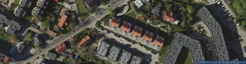 Zdjęcie satelitarne Malowanielinii.pl - hale, parkingi, drogi - oznakowanie poziome
