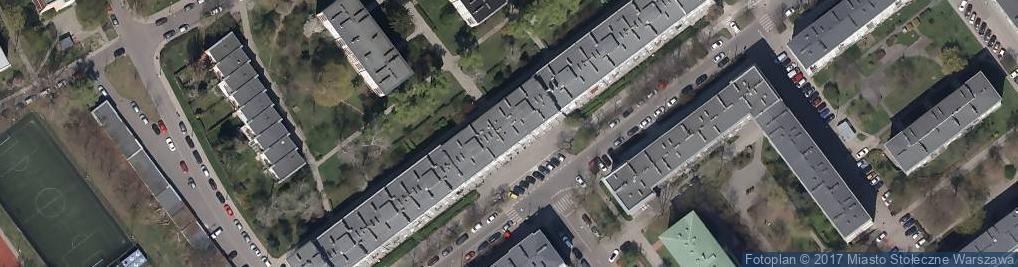 Zdjęcie satelitarne Malwina Góralska Usługi Administracyjno Biurowe