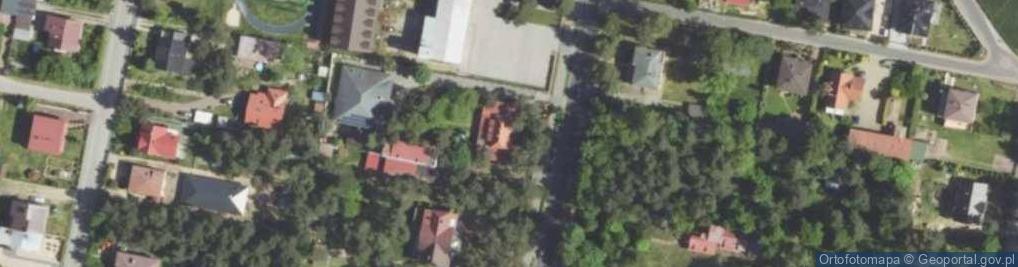 Zdjęcie satelitarne Mały Dworek