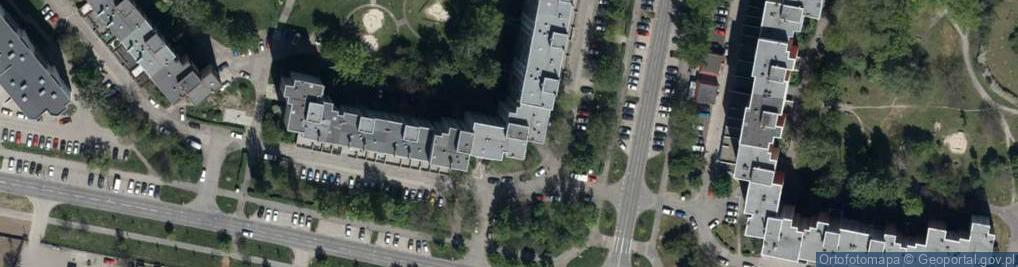 Zdjęcie satelitarne Mańk M., Wrocław