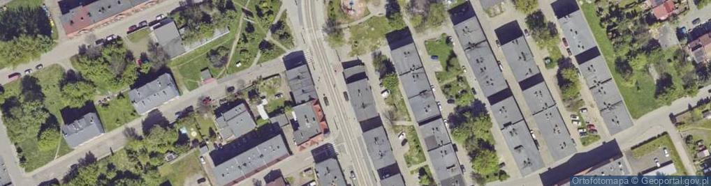Zdjęcie satelitarne Mańka Wojciech Wytwórnia Ciast i Lodów M&M
