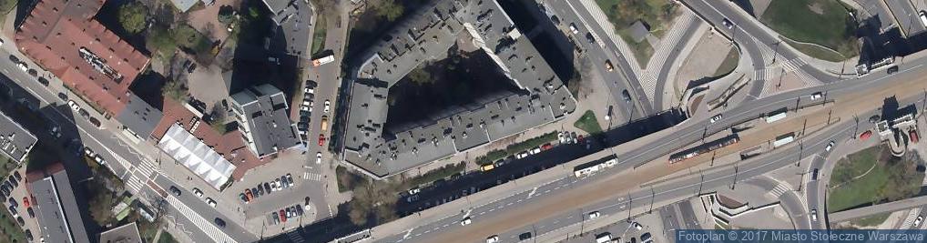 Zdjęcie satelitarne Mansion House