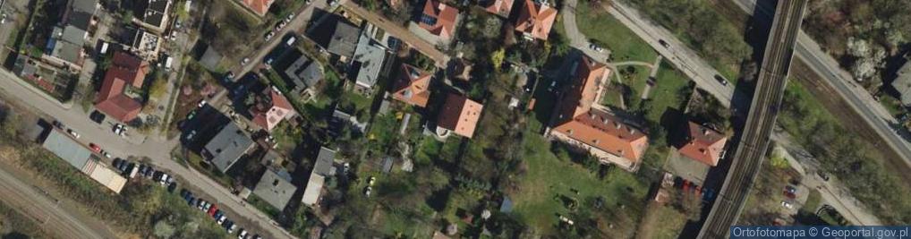 Zdjęcie satelitarne Maptom Design Zakład Usług Kartograficznych MGR