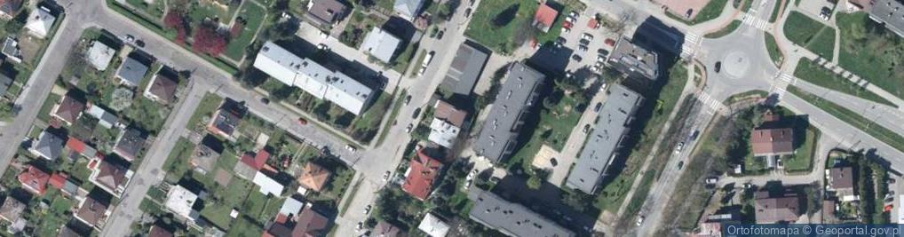 Zdjęcie satelitarne Marcin Jawor Indywidualna Praktyka Lekarska