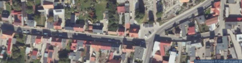 Zdjęcie satelitarne Marcin Kaczmarek Biuro Usług Projektowych