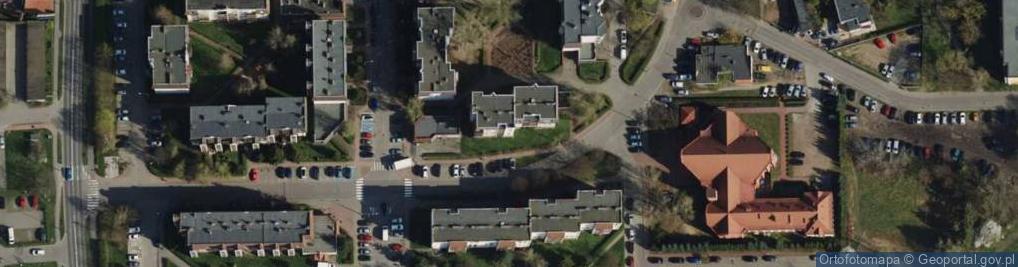 Zdjęcie satelitarne Marcin Oleszczuk MKM-Projekt Usługi Projektowo- Budowlane