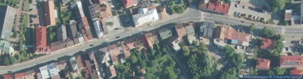 Zdjęcie satelitarne Marcin Pabijan 1 .Centrum Ubezpieczeń i Finansów Partner 2.Kawiarnia Bilard Klub 3.Expert Serwis