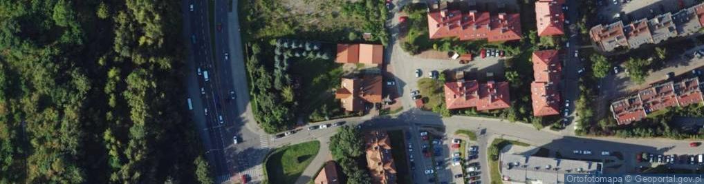 Zdjęcie satelitarne Marcin Pachocki Pracownia Techniki Dentystycznej Precident