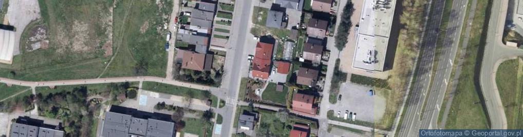 Zdjęcie satelitarne Marcin Papierok Auto - Części M.P.