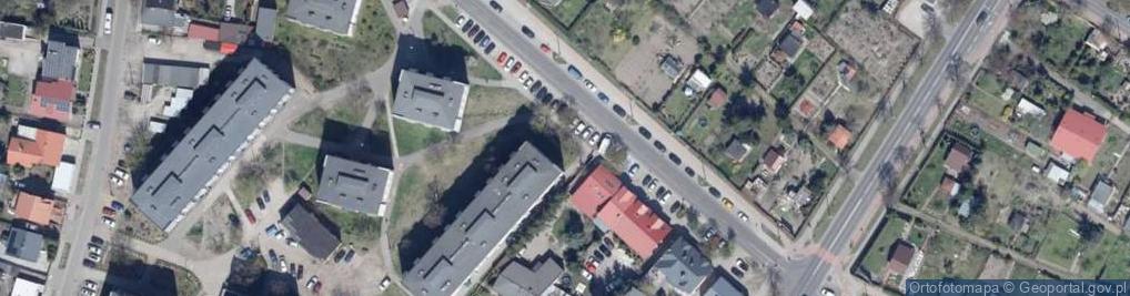 Zdjęcie satelitarne Marcin Pasternak Usługi Transportowe