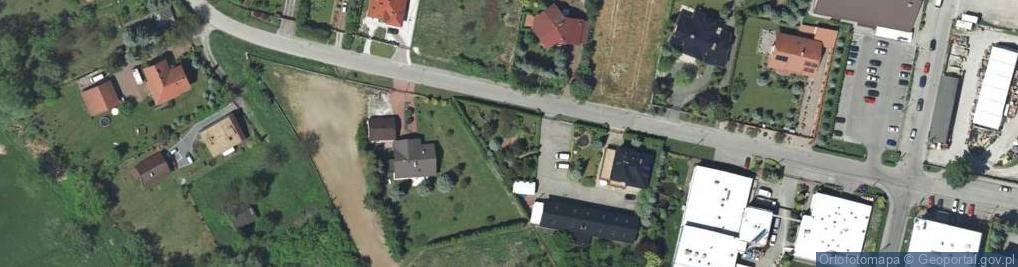 Zdjęcie satelitarne Marcin Piotrowski Firma Produkcyjno-Handlowo-Usługowa Croll