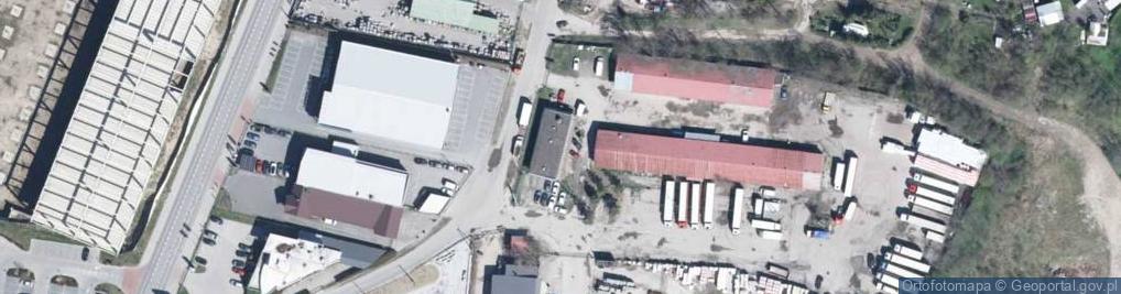 Zdjęcie satelitarne Marcin Stanek Zakład Mechaniki Pojazdowej Tir-Mar