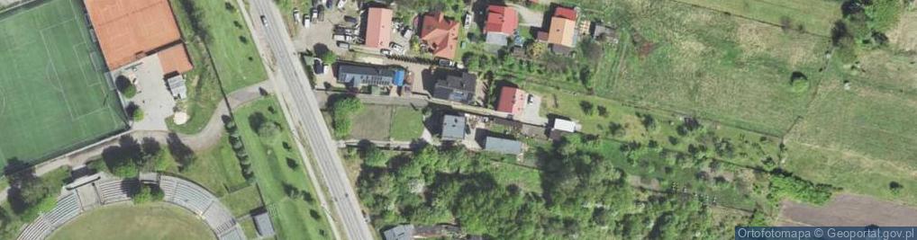 Zdjęcie satelitarne Marcin Strutyński Firma Usług Leśnych i Ogrodowych