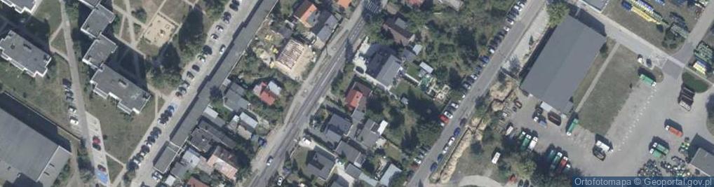 Zdjęcie satelitarne Marcin Trejmak Firma Budowlano-Handlowa Mart