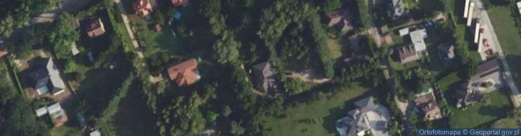 Zdjęcie satelitarne Marek Brocławski Zespołowa Praktyka Lekarzy Rodzinnych