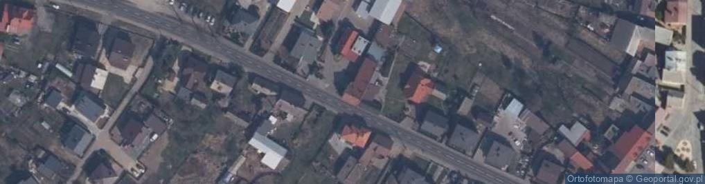 Zdjęcie satelitarne Marek Burkietowicz Przedsięb.Usługowo Prod.Handlowe-Tartak