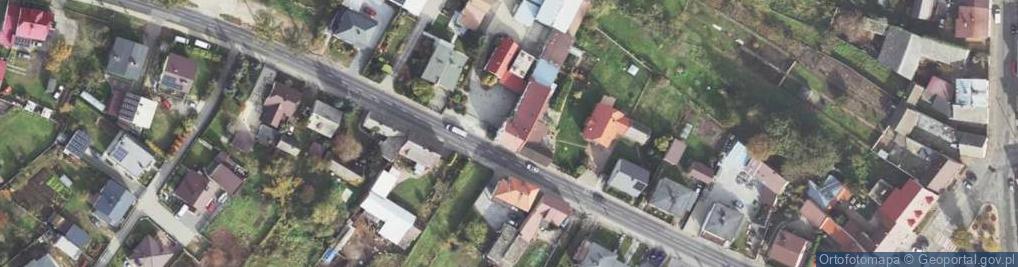 Zdjęcie satelitarne Marek Burkietowicz Przedsięb.Usługowo Prod.Handlowe-Tartak