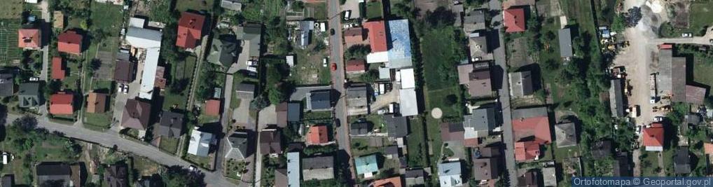 Zdjęcie satelitarne Marek Burzyński Przedsiębiorstwo Produkcyjno - Handlowe Sewet