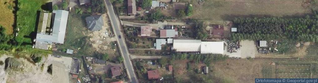 Zdjęcie satelitarne Marek Cegliński Usługi Transportowe