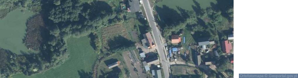 Zdjęcie satelitarne Marek Gapski Zakład Usług Leśnych i Handlowych Las-Bór