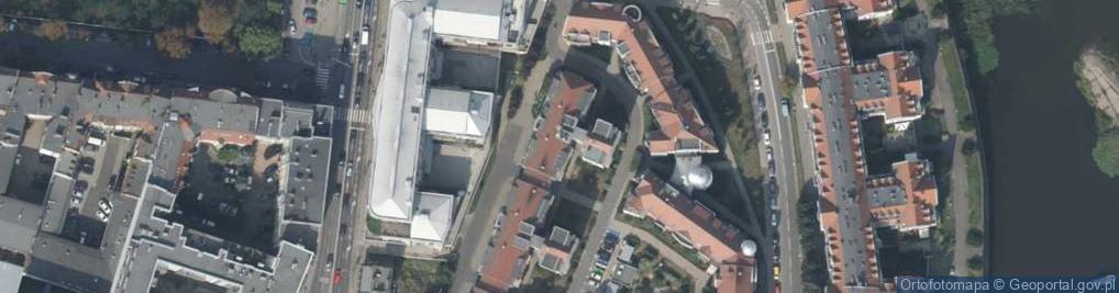 Zdjęcie satelitarne Marek Misiek Biuro Inwentaryzacji i Obsługi Nieruchomości Budosfera