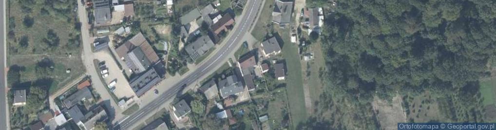 Zdjęcie satelitarne Marek Osendowski Marecki Transport