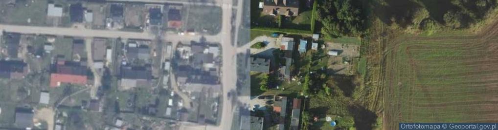 Zdjęcie satelitarne Marek Piastowski Firma Usługowa Piast