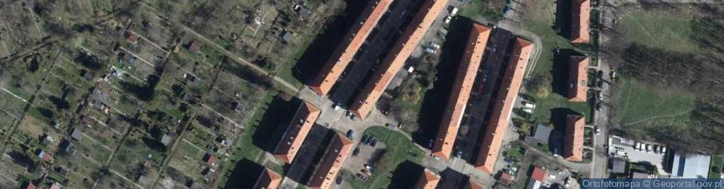 Zdjęcie satelitarne Marek Serafin Handel Artykułami Spożywczymi i Przemysłowymi