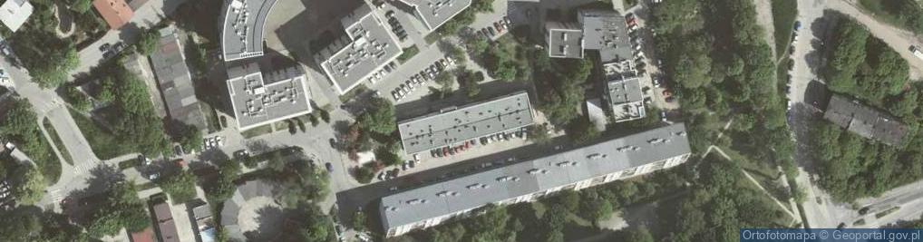 Zdjęcie satelitarne Marek Sokołowski Przedsiębiorstwo Zaopatrzeniowe Elmar Błyskawica Instalacje Odgromowe Projekty Wykonawstwo Handel