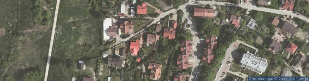 Zdjęcie satelitarne Marek Szczubiał Zakład Konserwacji Zieleni Ogród-System