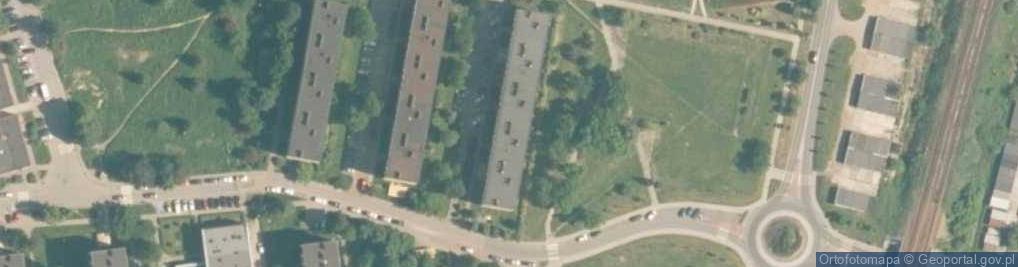 Zdjęcie satelitarne Marek Tarkowski Walmar BHP i Ppoż