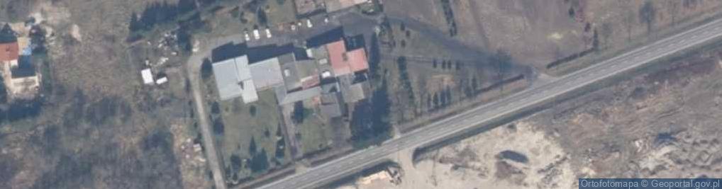 Zdjęcie satelitarne Marek Waligóra.Mechanika i Blacharstwo Samochodowe.