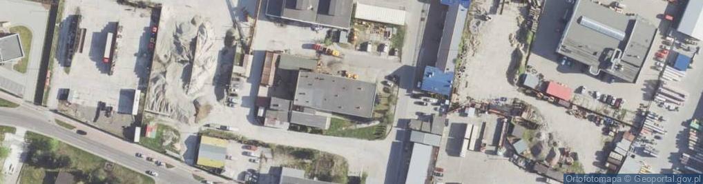 Zdjęcie satelitarne Marek Wiącek Przedsiębiorstwo Handlowo-Usługowe Irys Wspólnik