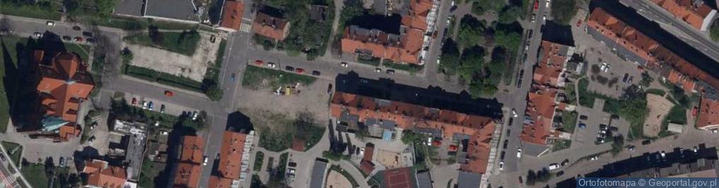 Zdjęcie satelitarne Marex, Lepiejża, Legnica