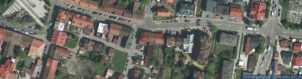 Zdjęcie satelitarne Margas Piotr Przedsiębiorstwo Wanda.