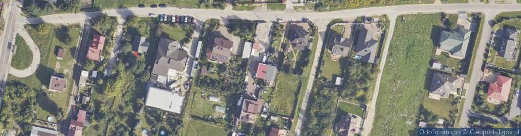 Zdjęcie satelitarne Margolcia Przedsiębiorstwo Handlowe Rafał Zych