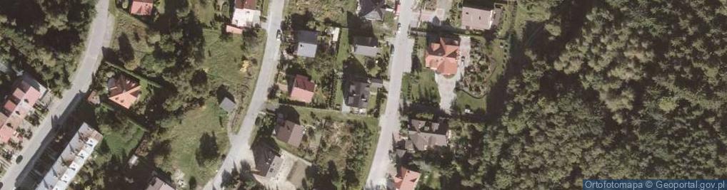 Zdjęcie satelitarne Maria Kieraś Apartamenty Gościnne Idylla