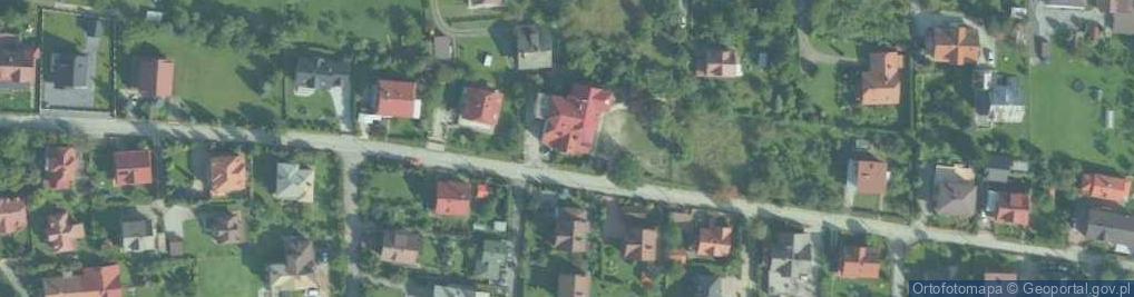 Zdjęcie satelitarne Maria Majerczyk Le-Ma Wynajem Pokoi z Wyżywieniem Dom Wczasowy Żuraw