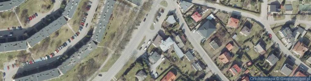 Zdjęcie satelitarne Maria Róg - Działalność Gospodarcza