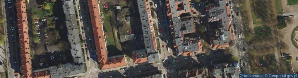 Zdjęcie satelitarne Maria Stankiewicz-Strzykała Posesja Biuro Obsługi Nieruchomości
