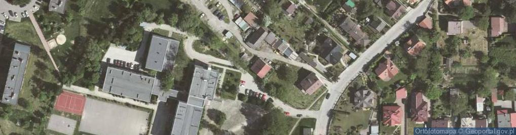 Zdjęcie satelitarne Maria Trzopek Parking Strzeżony