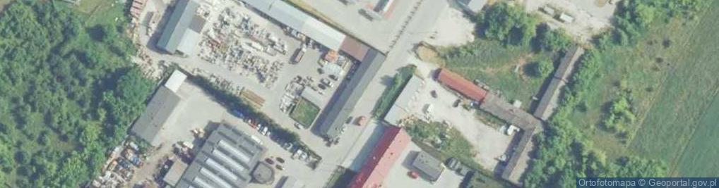 Zdjęcie satelitarne Maria Wójcik Hurtownia Materiałów Budowlanych Dombud