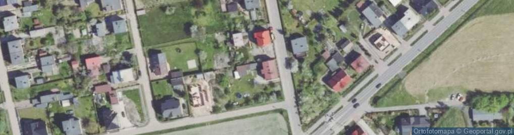 Zdjęcie satelitarne Marian Edward Orłowski Działalność Usługowa Wspomagająca Transport Lądowy