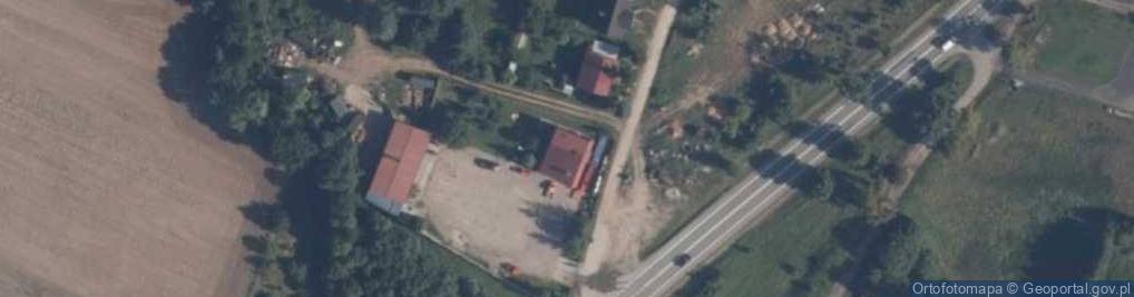 Zdjęcie satelitarne Marian Guziński Firma Transportow0 - Handlowa Marian Guziński