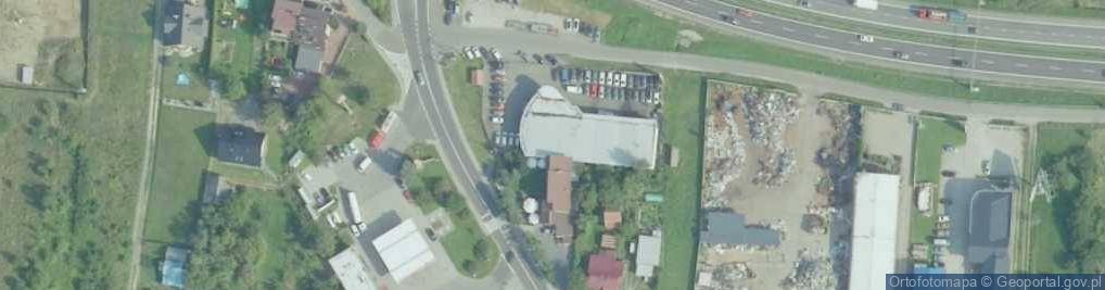 Zdjęcie satelitarne Marimex