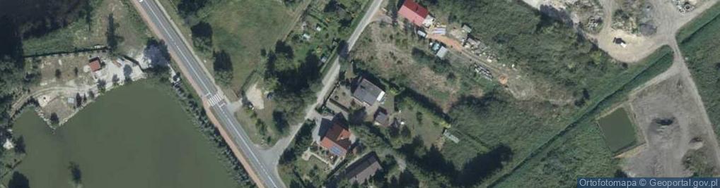 Zdjęcie satelitarne Mariola Rozmarynowska Hurtownia Szkła Okiennego